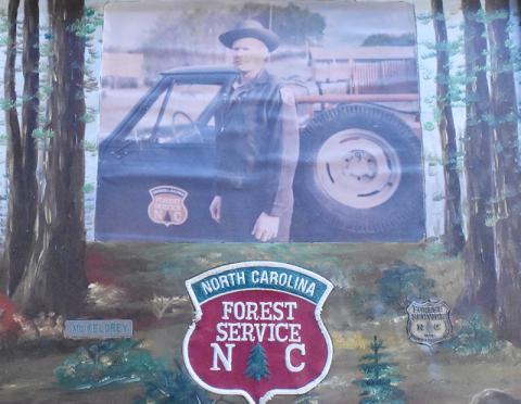John McKeldrey served as the Graham County ranger with the N.C. Forest Service for 31 years. Photo courtesy of McKeldrey Family