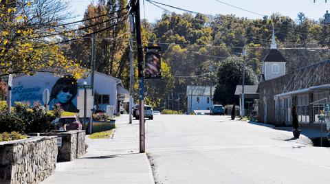 Downtown Robbinsville was recently named to the National Register of Historic Places. Photo by Art Miller/amiller@grahamstar.com