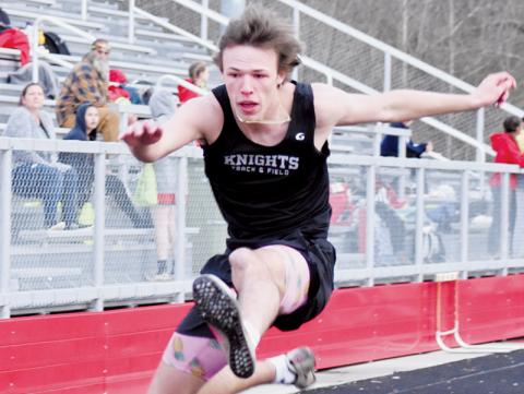 Junior Brock Adams returns to defend his 110-meter hurdles state championship this season. Photos by Kevin Hensley/sports@grahamstar.com