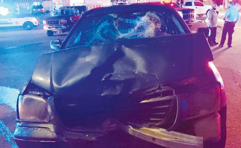 An Illinois man was killed when his motorcycle collided with this SUV in Robbinsville around 8:21 p.m. April 20.