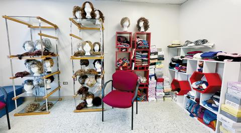 The Graham Cancer Support Group’s care room has moved to the Graham County Community Building. Photo by Randy Foster/news@grahamstar.com