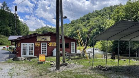 Outland Gas & Groceries at 8185 Tapoco Road has closed and is listed for sale. The store’s roots date back to 1947.