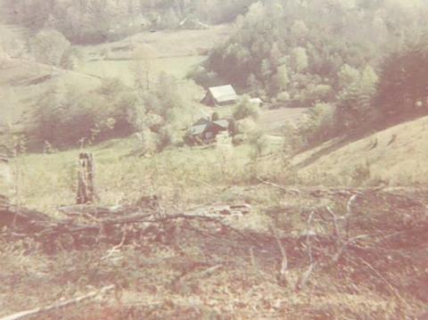 Fannie Eller’s homeplace, taken in May 1964. Photo by Marshall McClung/The Graham Star