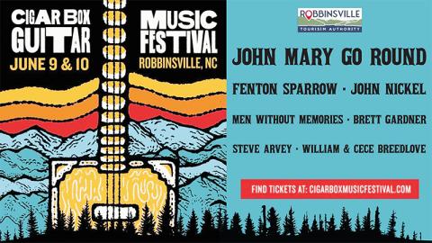 The Robbinsville Tourism Authority is hosting the inaugural Cigar Box Guitar Festival this weekend.