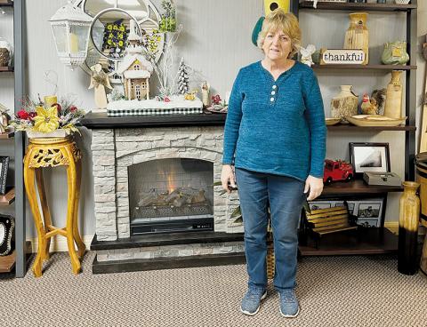 A familiar face, Sheila Phillips is retiring after operating Town Florist for 33 years. Photo by Latresa Phillips/The Graham Star