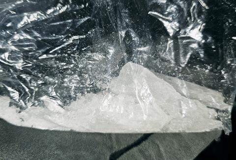 A suspected 30 grams of meth was found when officers raided a home in Robbinsville on Friday. Photo courtesy of Graham County Sheriff's Office