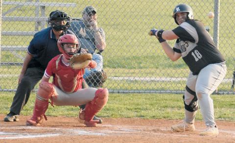 Tytan Teesateskie continued his hot start at the varsity level last week, with the junior first baseman driving in four of Robbinsville’s runs amid a 13-3 rout of the visiting Copper Basin Cougars. To help compliment Graylen Orr’s dominant starts this year, Teesateskie has drove in seven runs during Robbinsville’s first two wins. Photo by Kevin Hensley/sports@grahamstar.com