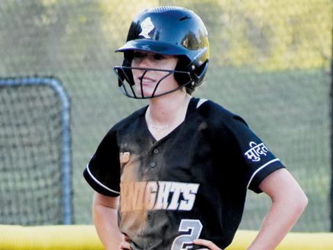Zoie Shuler committed to play softball at the University of Tennessee in the offseason. She will spend her senior year as a Robbinsville Lady Knight, proving why the Vols requested her talents.