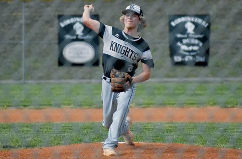 Graylen Orr improved to 5-0 on the year Tuesday, tossing 5 ⅓ innings in Robbinsville’s 10-1 road victory at Hiwassee Dam. Photos by Jacquline Gayosso/The Graham Star 