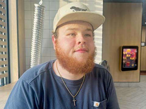 Robbinsville’s Kyle Jenkins has turned his life around in the span of 12 months – and the hard work is paying off, as the musician released a song in June that has already surpassed 500,000 downloads. Photo by Latresa Phillips/The Graham Star