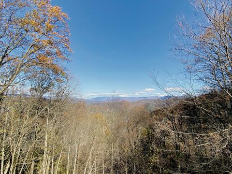 The row of trees in the foreground of the first photo was just above where a 1987 fire was halted. Had the fire gotten any further, it would likely have burned most of the structures making up The Master’s Mission. Photo courtesy of Jade Teasdale