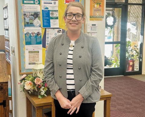 Robbinsville native Courtney Anderson has been  announced as the new librarian at the Graham County Public Library. Photo by Latresa Phillips/The Graham Star