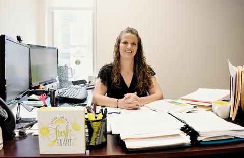 Since being appointed as the Graham County Finance Officer on April 18, 2023, Stacy Carpenter has admittedly been navigating a learning curve. She addressed rumors of the county being in fiscal peril at Dec. 17’s board of commissioners meeting. Photo by Kevin Hensley/editor@grahamstar.com