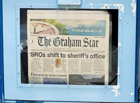 After 5 ½ years as editor of The Graham Star, there is still a learning curve. Who knew that reminding folks about the bi-yearly time change would cause such outrage? Photo by Kevin Hensley/editor@grahamstar.com