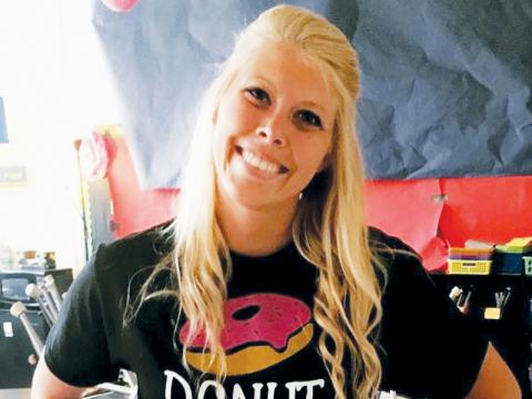 Kadey Phillips Jones was recently announced as Graham County Schools' 2024-25 District Teacher of the Year.
