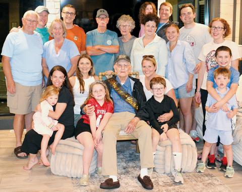 Doyle Brock celebrated his 100th birthday in style: flanked by his family for a weekend trip in Pigeon Forge.