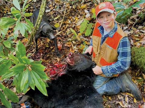 A short time after this photo was taken, 10-year-old Tucker Bailey suffered a traumatic eye injury and was airlifted to an East Tennessee hospital for immediate surgery. His family provided an inspiring update Tuesday to The Graham Star.