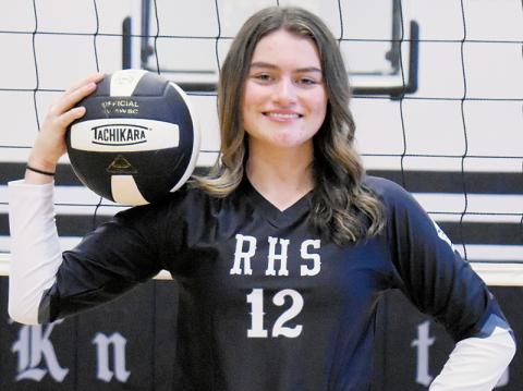 Chloe Adams, Sophomore Middle Hitter: All-Conference