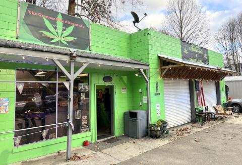 The Greener Side Dispensary was 1-of-3 local businesses raided as part of "Operation Dirty Laundry: Phase 1" on Nov. 22. All charges related to the case were dismissed last month. Photo by Kevin Hensley/editor@grahamstar.com