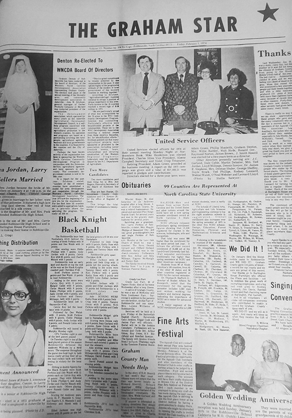 The Star’s front page from 50 years ago: Feb. 1, 1974.