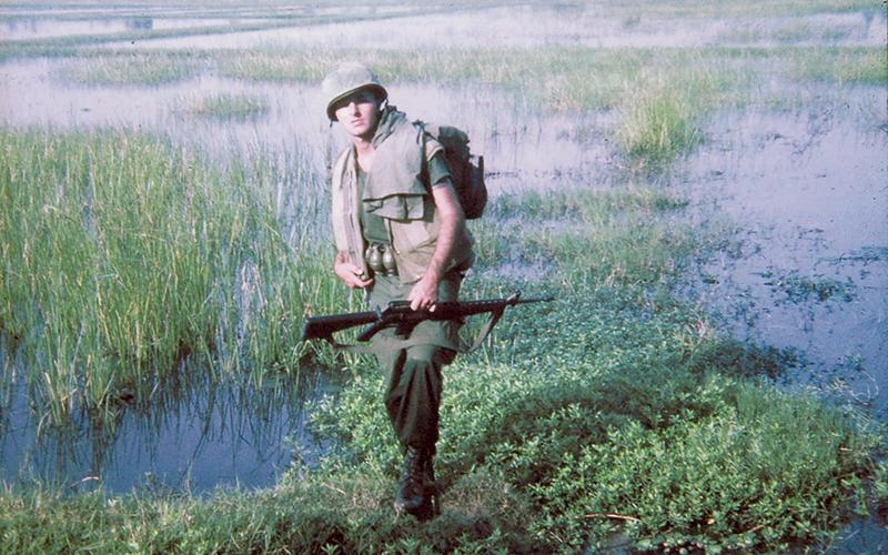 The unusual landscape of Vietnam is just one obstacle Graham County resident Bob Lewis experienced while defending the United States.