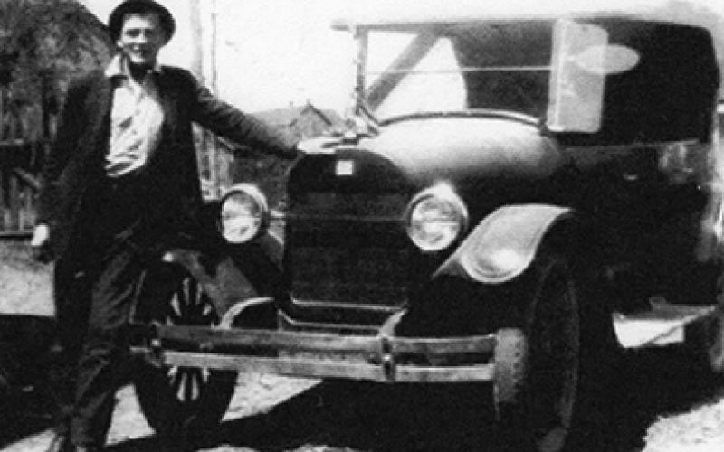 Joseph Nelson Johnson needed this 1929 Model A Ford sedan to navigate early Graham County roads.
