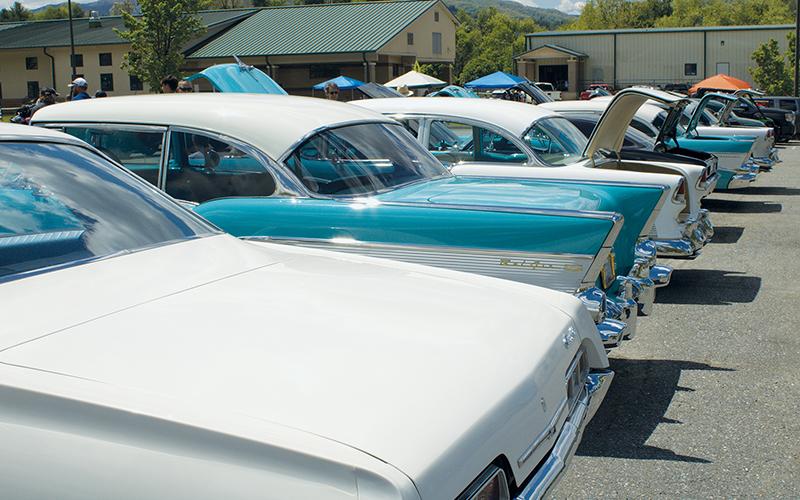 Vehicles of all types were on display at Saturday’s show.