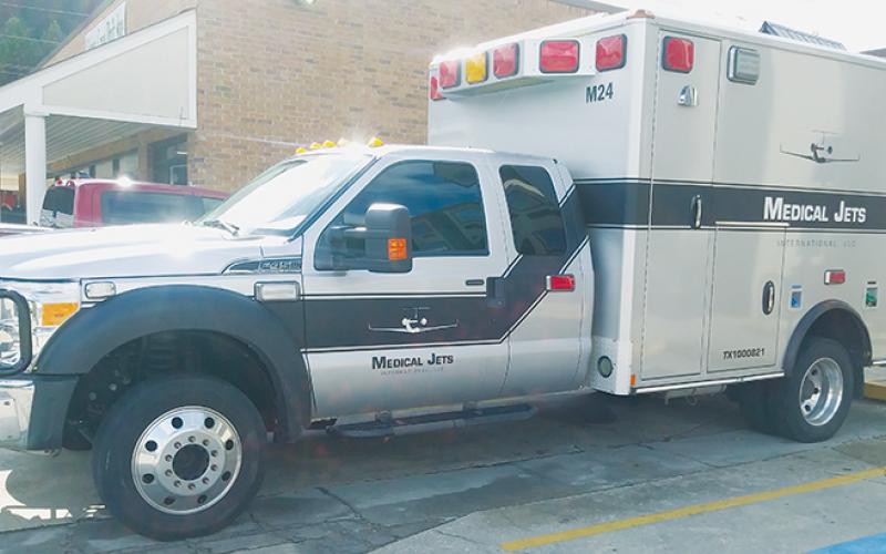 Two ambulances crewed by state paramedics have been deployed to Graham County to assist Graham County EMS for up to 30 days. Photo by Charlie Benton/news@grahamstar.com
