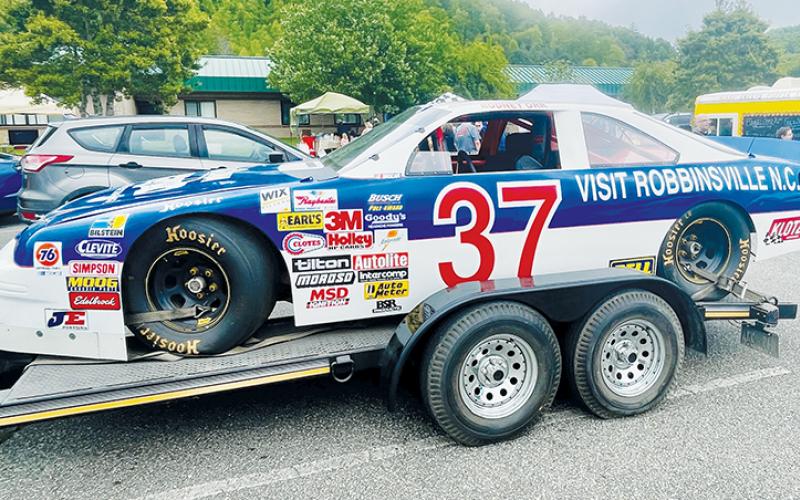 The renovated car of the late Rodney Orr was just one vehicle on-display at Saturday’s car show.