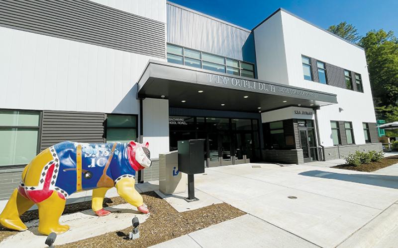 A ribbon cutting is planned for 1 p.m. Friday at the new Jacob Cornsilk Community Center, which is located in the Snowbird community. Photo by Randy Foster/news@grahamstar.com