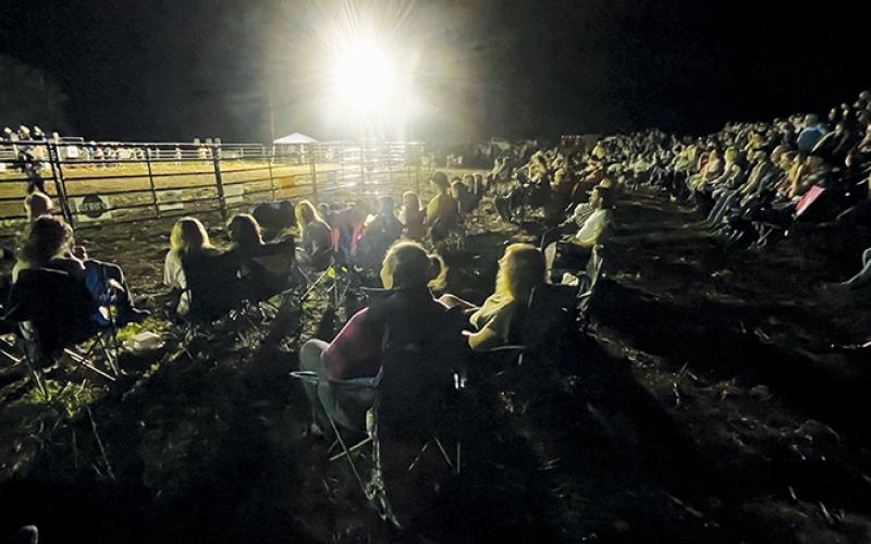 Nearly 800 people attended Saturday’s Lost in the Mountains Bulls and Barrels Rodeo – an even bigger audience than the crowd that turned out for Friday’s opener. Photos by Randy Foster/news@grahamstar.com