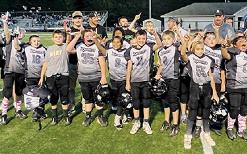 The Black Knights locked down a Swain County conversion effort, besting the Devils 8-6 to win the Mites title.