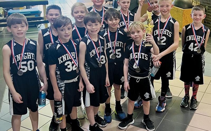 The Robbinsville Termite Boys finished third in the Smokey Mountain Youth Conference Basketball Tournament.