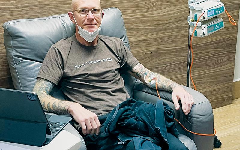 Graham County resident Aron Wehr has endured an 18-year battle with multiple sclerosis. His  latest attempt to curb the disease took him to Mexico, where he underwent stem-cell treatments that included heavy doses of chemotherapy.