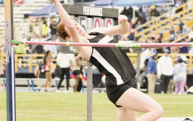 Zoie Shuler: State Champion, high, long and triple jumps.