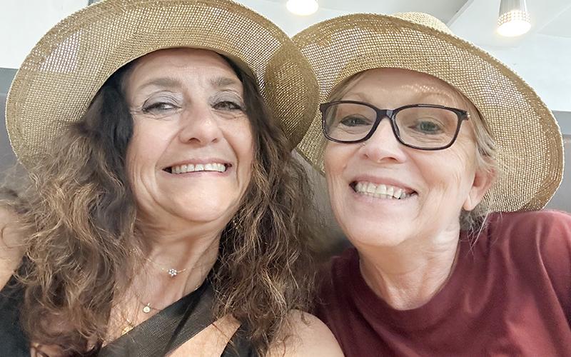 Graham Star Contributing Writer Latresa Phillips (left) recently took the trip of a lifetime – and was blessed enough to have a family member (her cousin, Angelia Keever) tag along for the European experience.