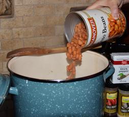 Pinto beans are a pivotal part of any Appalachian diet. Photo by Art Miller/amiller@grahamstar.com