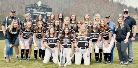 The 2021 Robbinsville Lady Knights. Photo by Kevin Hensley/editor@grahamstar.com
