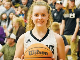 It was another history-making night Tuesday for Robbinsville junior Desta Trammell, who shattered the state consecutive free-throw record during the semifinals of the Smoky Mountain Conference tournament against Cherokee.