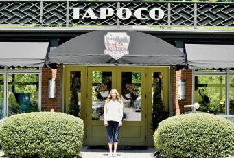 Valerie Frapp was recently named the new GM of the historic Tapoco Lodge, ending a 4-month vacancy for the role. Photo by Kevin Hensley/editor@grahamstar.com