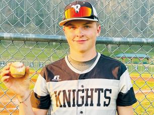 Robbinsville senior Lathan Buchanan relishes his first-ever varsity home run after Tuesday’s 12-7 win over Cherokee. Photo by Kevin Hensley/sports@grahamstar.com