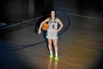 Lady Knights senior Desta Trammell was recently announced as the 2022-23 Smoky Mountain Conference Girls Player of the Year – her second time earning the distinction. Photos by Kevin Hensley/sports@grahamstar.com