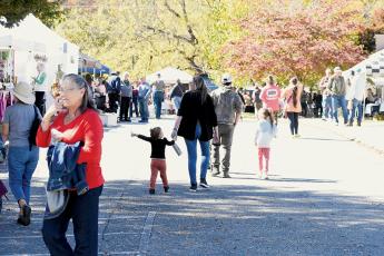 The 24th Annual Stecoah Harvest Festival was busy from the word “go,” with an estimated 2,500 visitors passing through the 1-½ day event. Photos by Kevin Hensley/editor@grahamstar.com