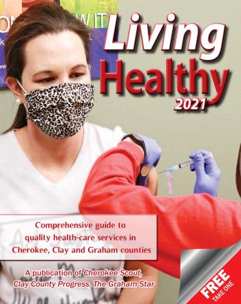 Living Healthy 2021 Front Cover